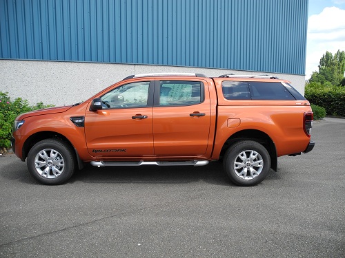 Ford Ranger mit Hardtop in orange Ford Ranger mit Hardtop in orange