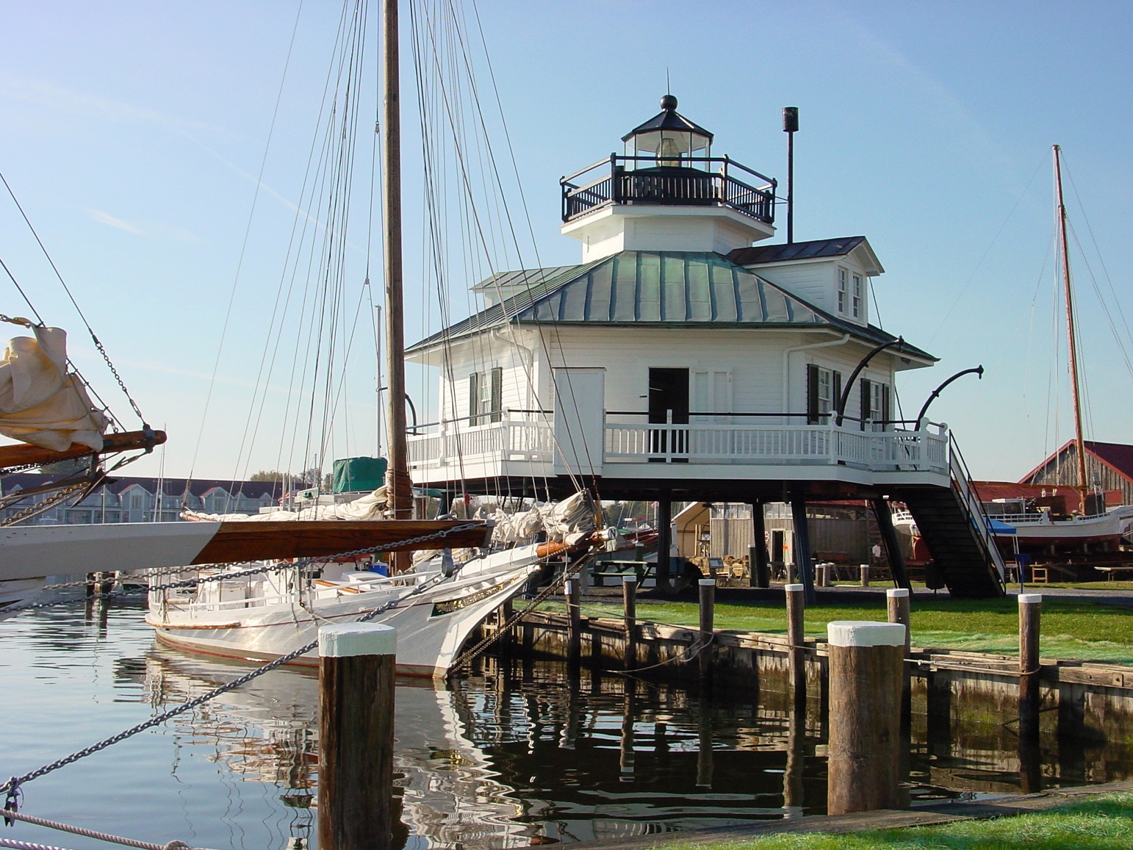Der Hooper Strait Leuchtturm in St. Michaels