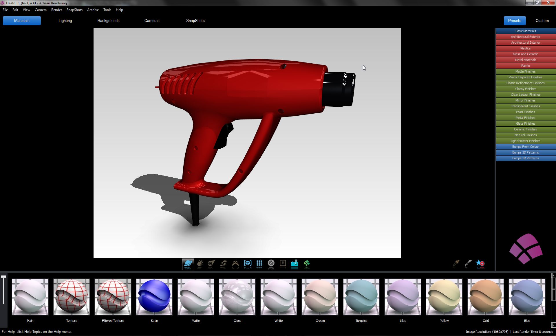 Das Artisan Rendering Add-In in KOMPAS-3D lässt 3D CAD-Modelle glanzvoll auftreten Das Artisan Rendering Add-In in KOMPAS-3D lässt 3D CAD-Modelle glanzvoll auftreten