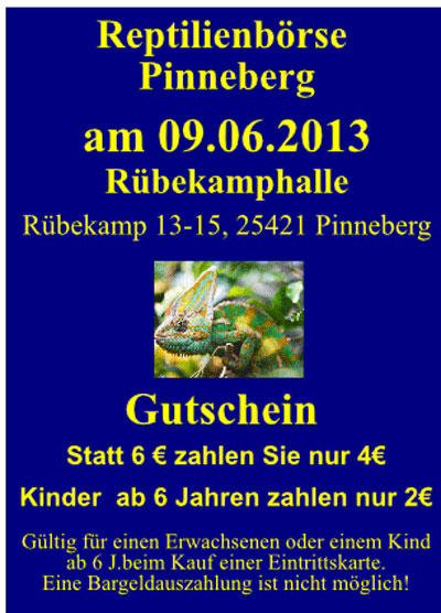 Reptilienbörse Pinneberg Reptilienbörse Pinneberg