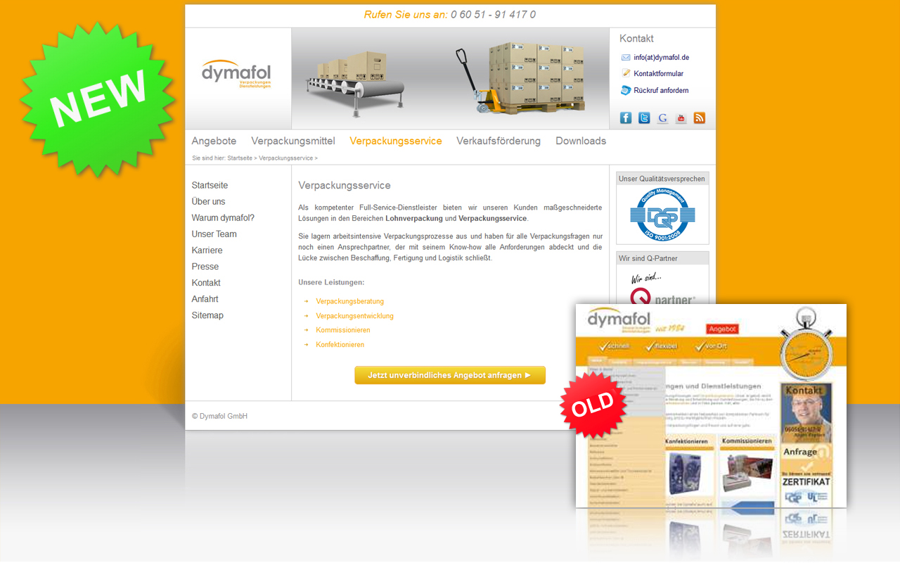 TYPO3 Website Relaunch