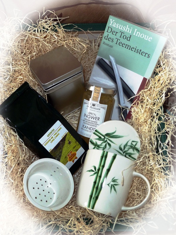 Geschenkset Grüner Tee plus Buch Geschenkset Grüner Tee plus Buch