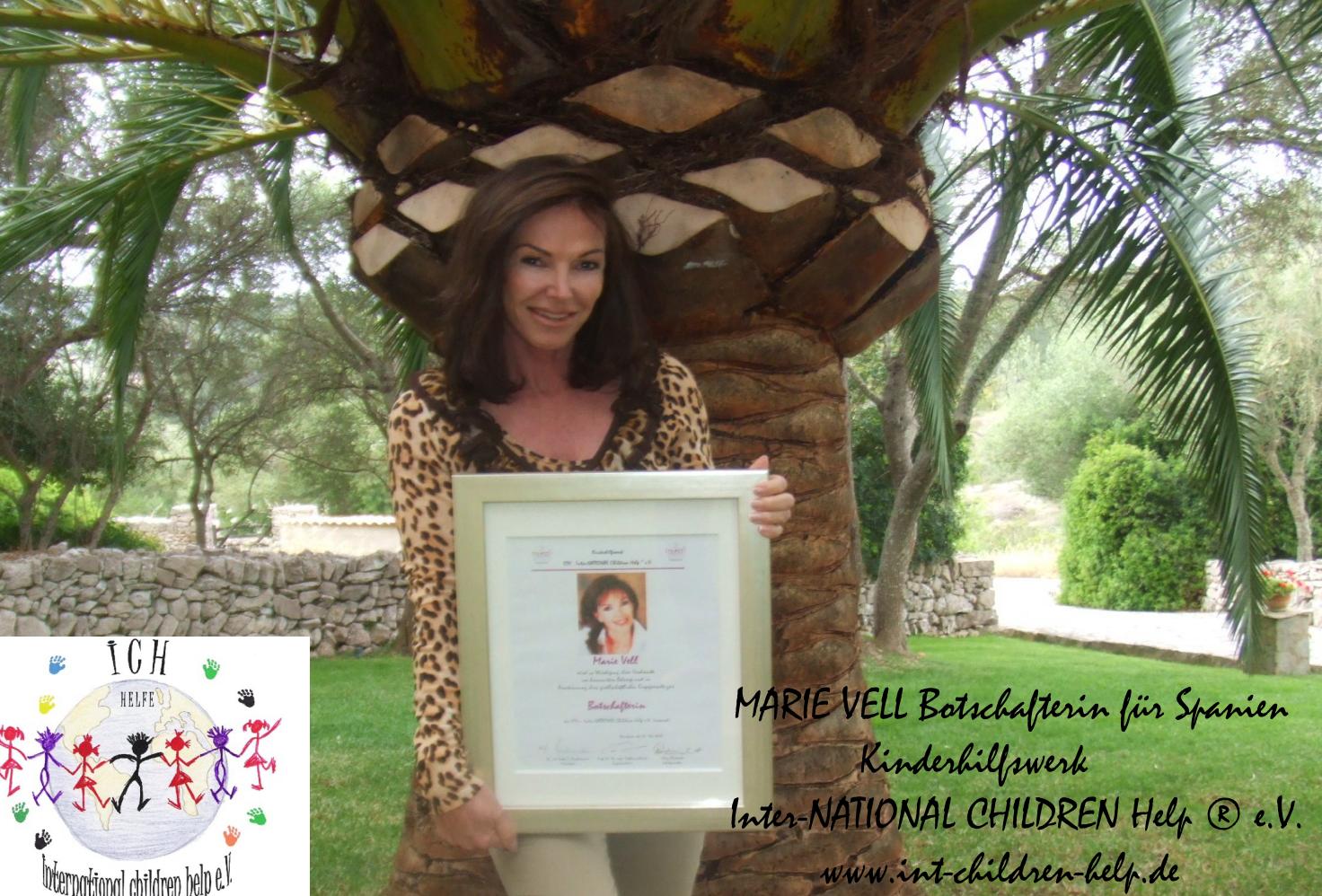 Ehrenbotschafterin für das Kinderhilfswerk ICH e.V. Ehrenbotschafterin für das Kinderhilfswerk ICH e.V.