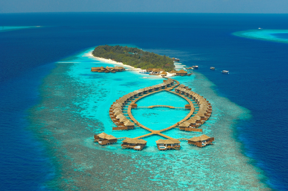 Lily Beach aus der Luft