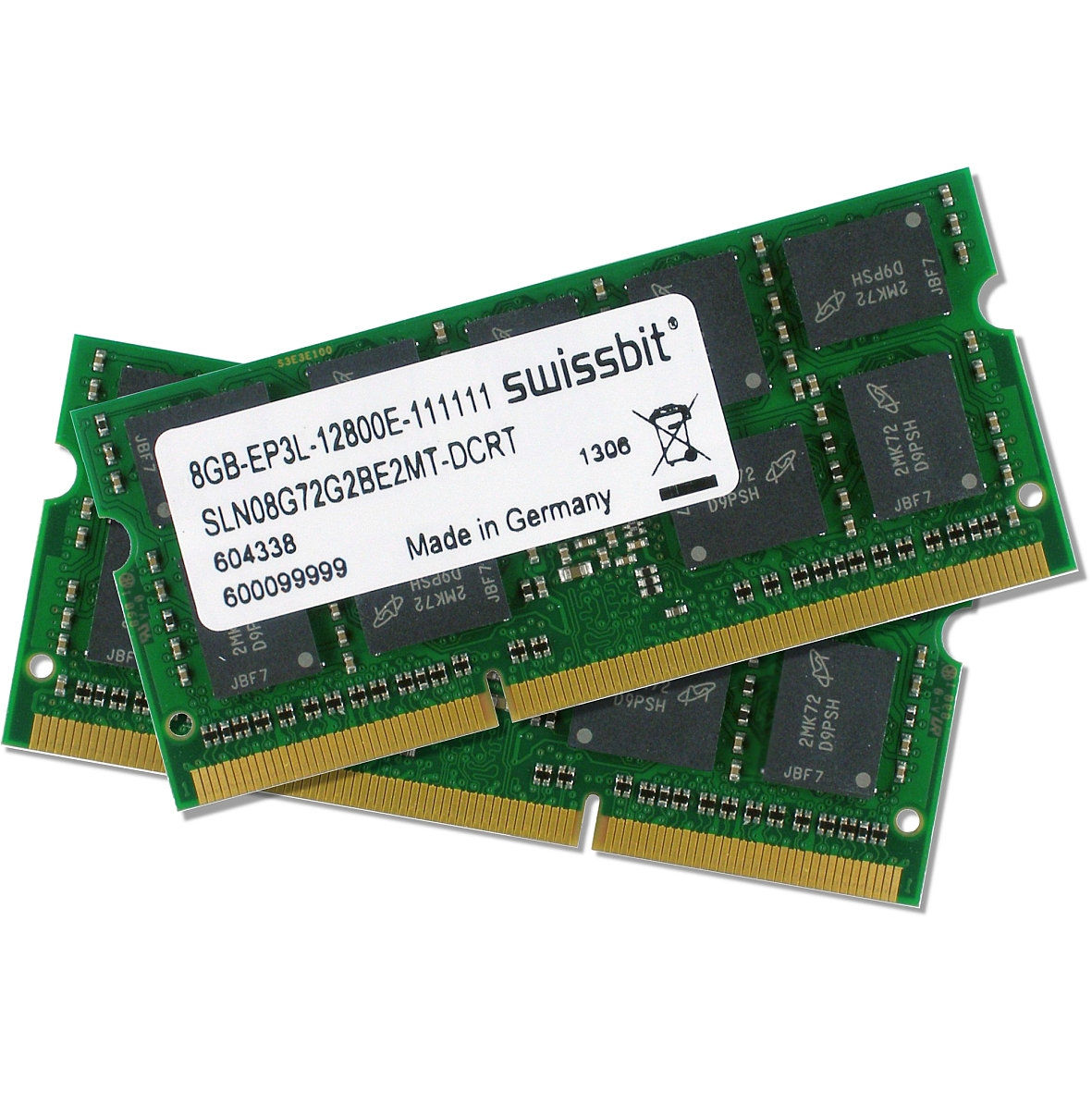 INDUSTRIAL DDR3L SO-DIMMs mit 1,35V von Swissbit reduzieren den Stromverbrauch um bis zu 15%