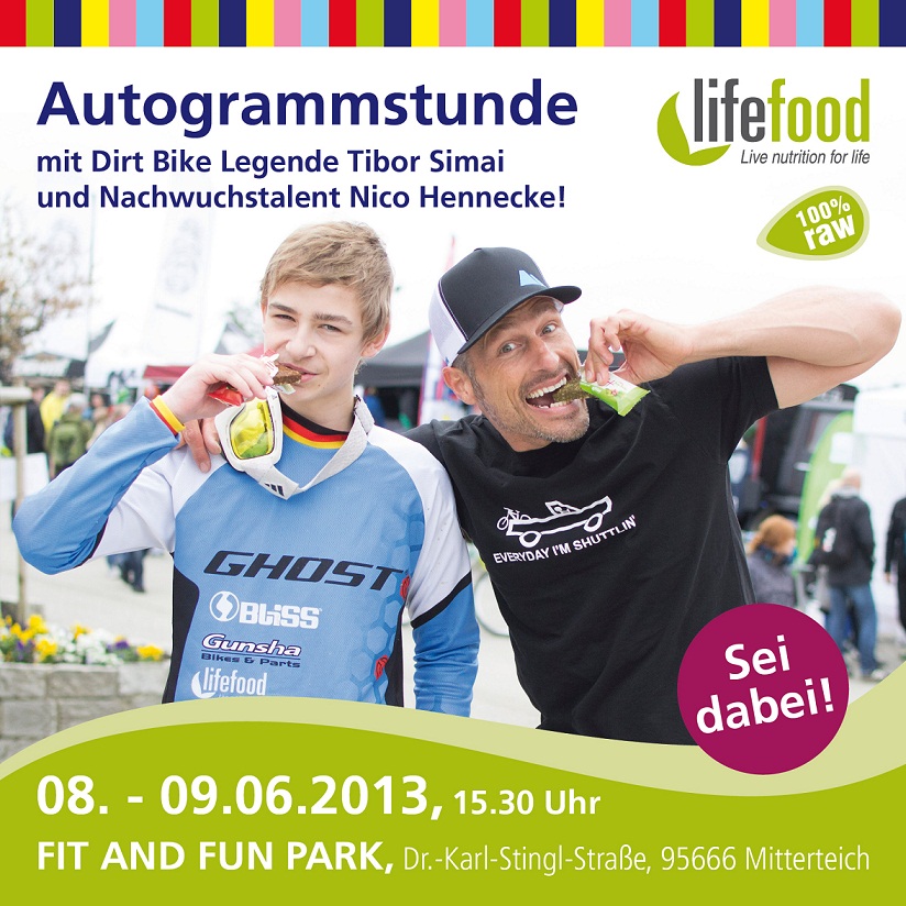 Tibor Simai_Autogrammstunde_lifefood Tibor Simai_Autogrammstunde_lifefood