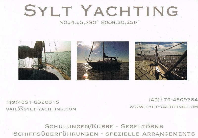 Sylt Yachting - Segelschule in Kiel und auf Sylt