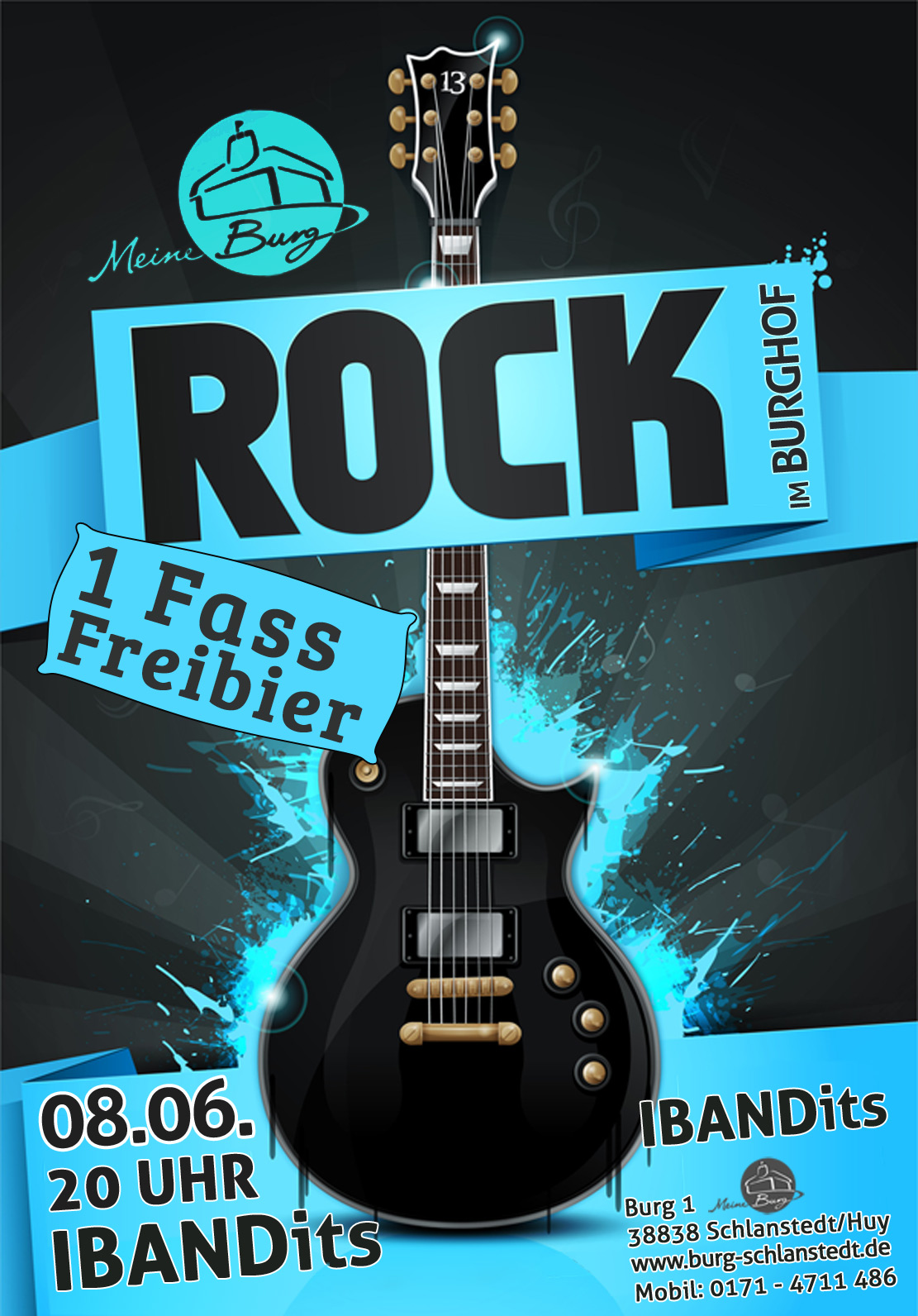 Rock im Burghof - Burg Schlanstedt