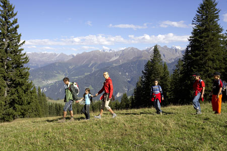 Wandern mit Kindern in Serfaus Wandern mit Kindern in Serfaus