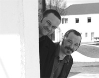 Die kreativen Köpfe von ZWEIPLUS NETWORK: Andreas Quinkert und Axel Krause. (Foto: (c) S. Brembt) Die kreativen Köpfe von ZWEIPLUS NETWORK: Andreas Quinkert und Axel Krause. (Foto: (c) S. Brembt)