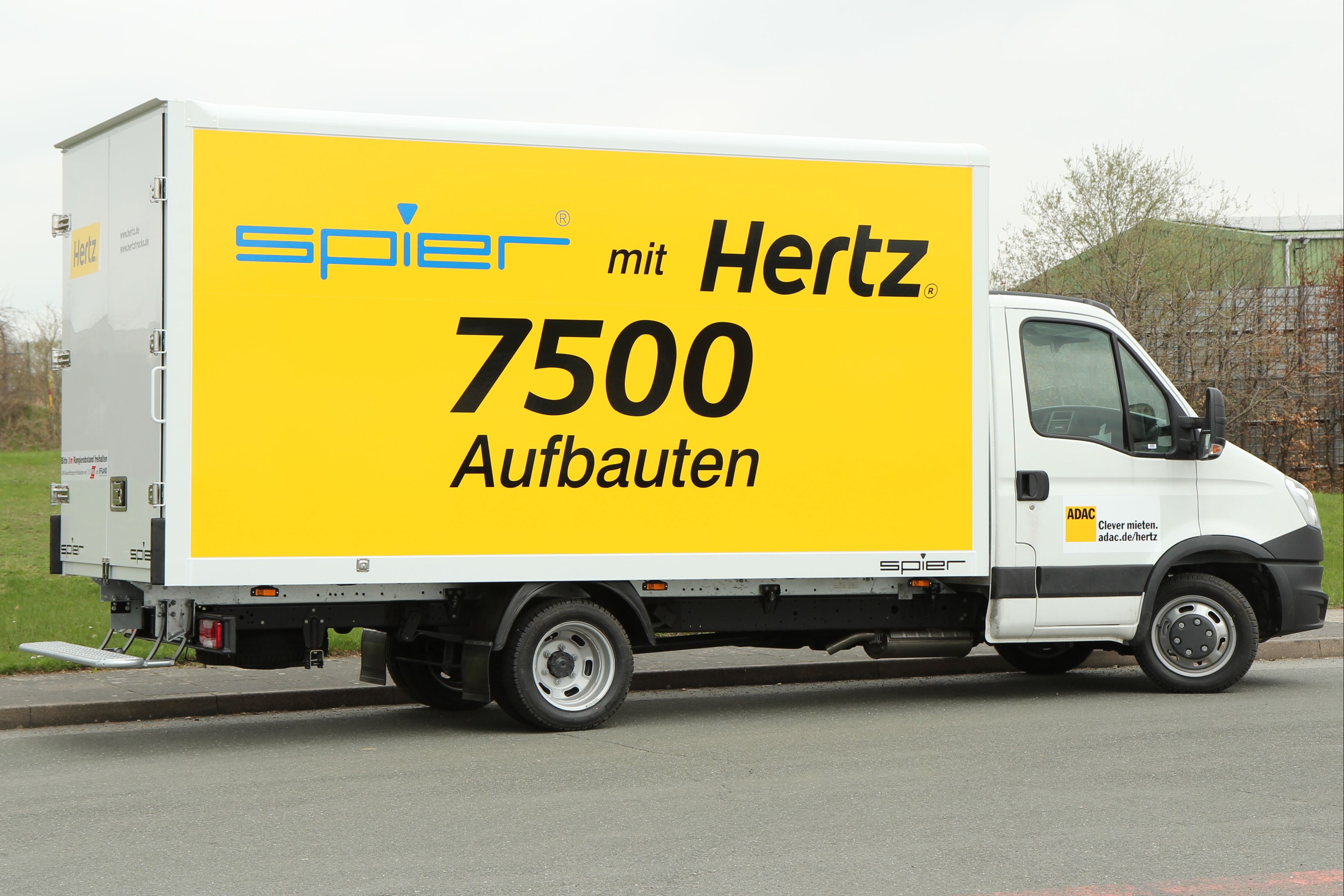 Jubiläumsfahrzeug Hertz und Spier