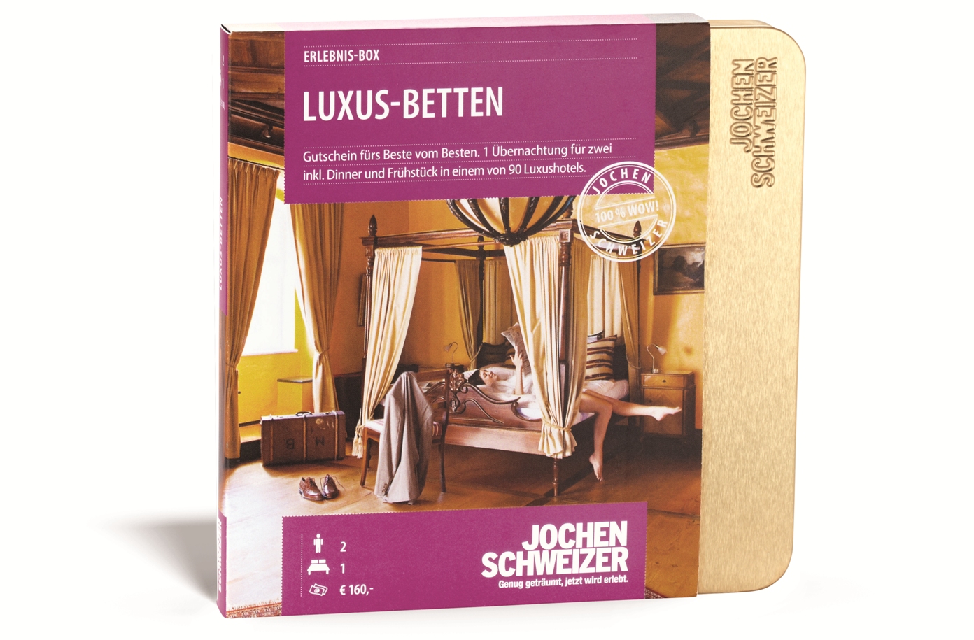 Die Erlebnis-Box Luxus-Betten von Jochen Schweizer