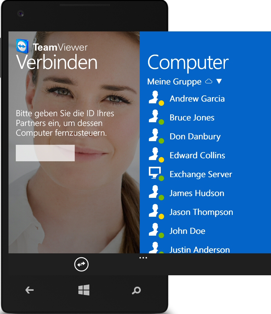 TeamViewer für Windows Phone 8