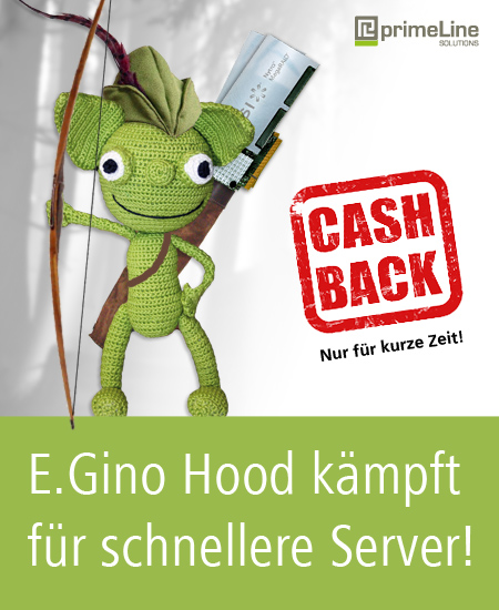 E.Gino Hood, das gleichnamige Marken-Maskottchen, setzt auf ressourcenschonende Systemlösungen
