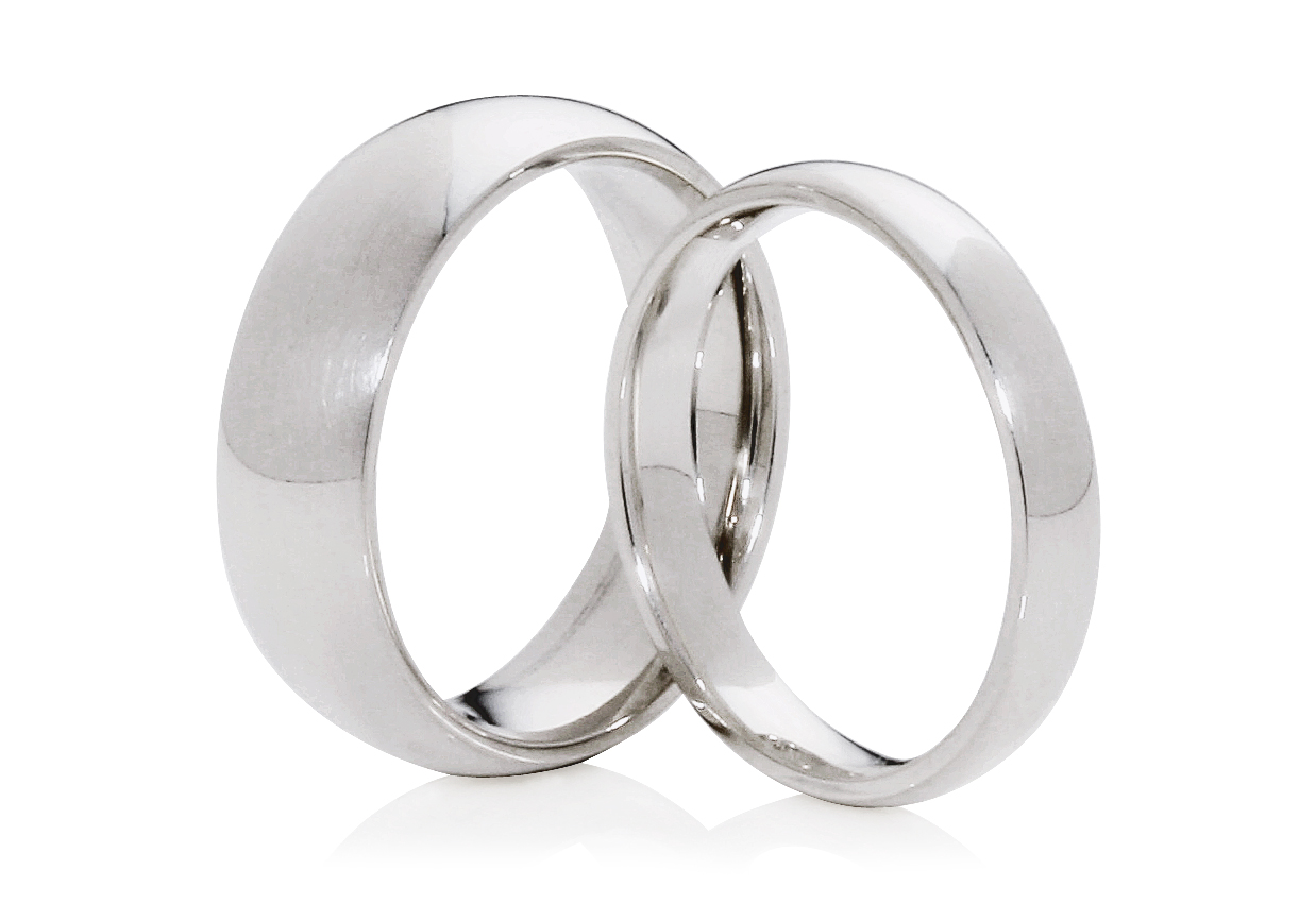 Hochzeitsringe aus Platin