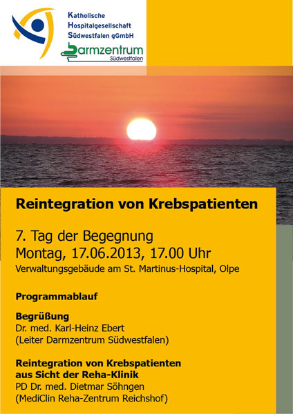 Das Programm zum 7. Tag der Begegnung in Olpe Das Programm zum 7. Tag der Begegnung in Olpe