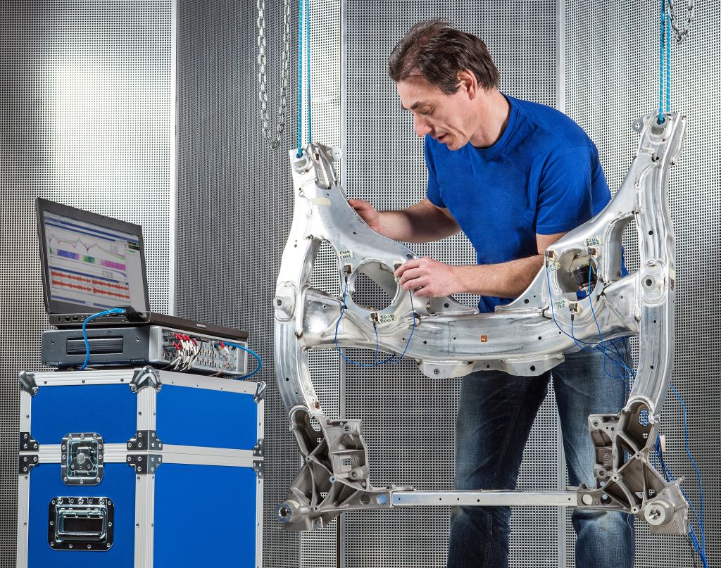 Für Strukturtests liefert LMS Test.Lab ein umfassendes Funktionsspektrum