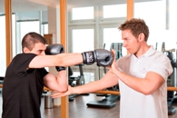 Boxtraining mit Jopo Pötschger im Kulm Hotel St. Moritz Boxtraining mit Jopo Pötschger im Kulm Hotel St. Moritz
