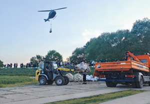 Mietmaschinen aus dem HKL MIETPARK im Einsatz.