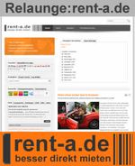 Relaunge der Mietwagen Informationsplattform www.rent-a.de. Informationen, Checklisten, Vermieterver