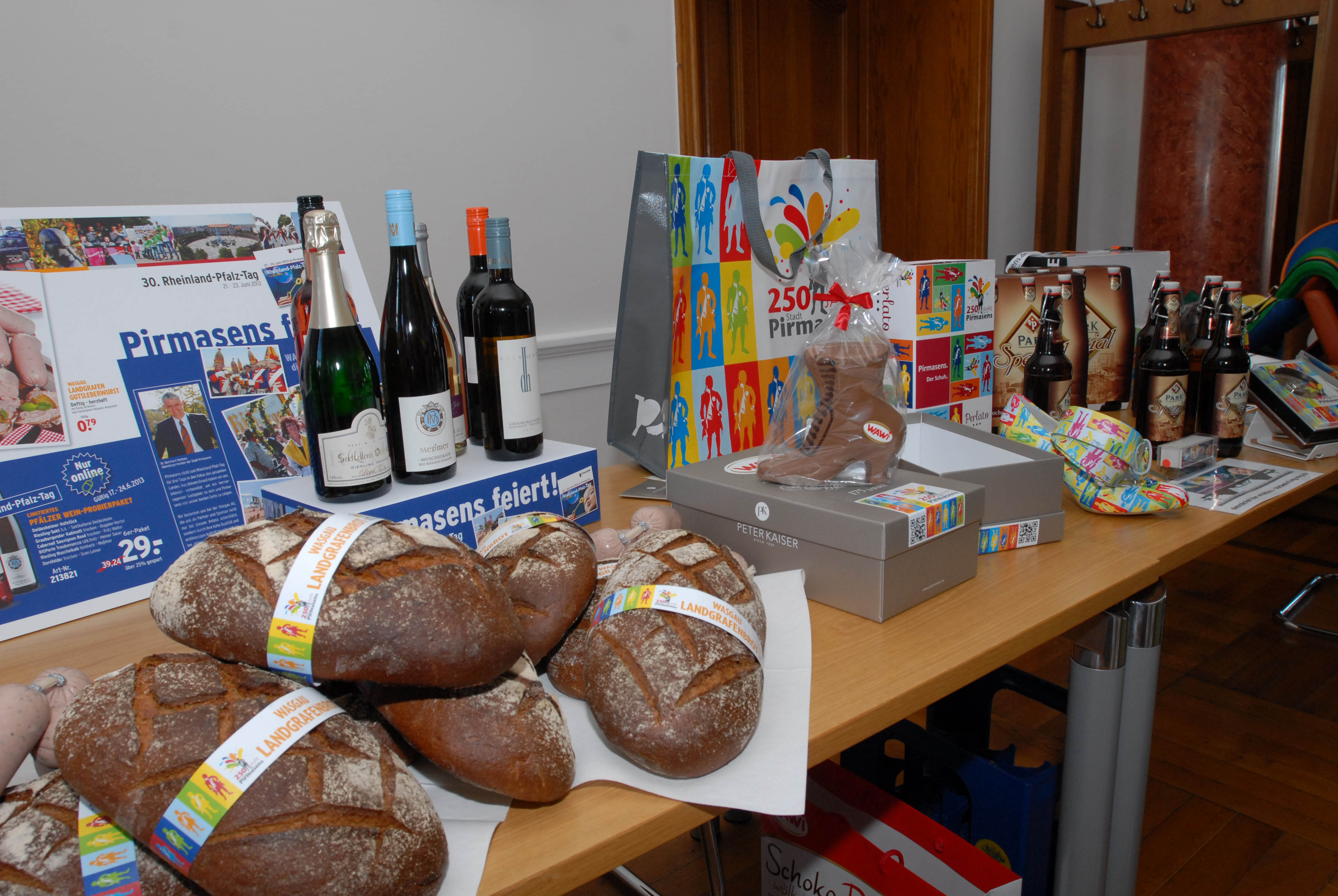 Regionale Sonderprodukte zum 250-jährigen Stadtjubiläum Regionale Sonderprodukte zum 250-jährigen Stadtjubiläum