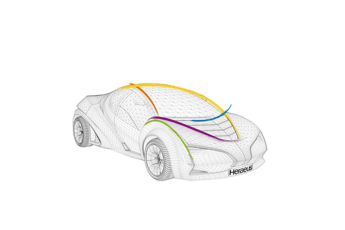 Sicherheit rundum: Heraeus Produkte für die Verkehrssicherheit sind der beste Beifahrer. Sicherheit rundum: Heraeus Produkte für die Verkehrssicherheit sind der beste Beifahrer.