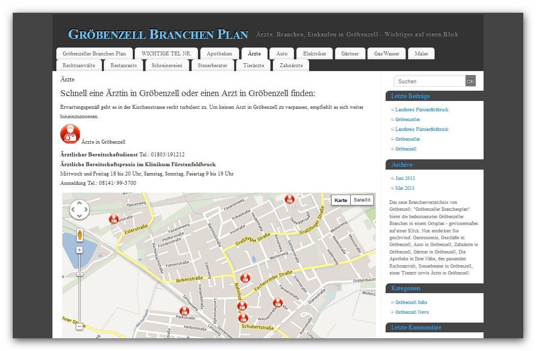 Branchenbuch Gröbenzell