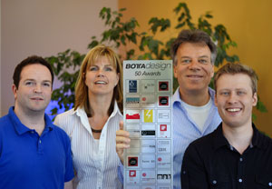 Das Team von Botta-Design erhielt soeben den 50. Designaward
