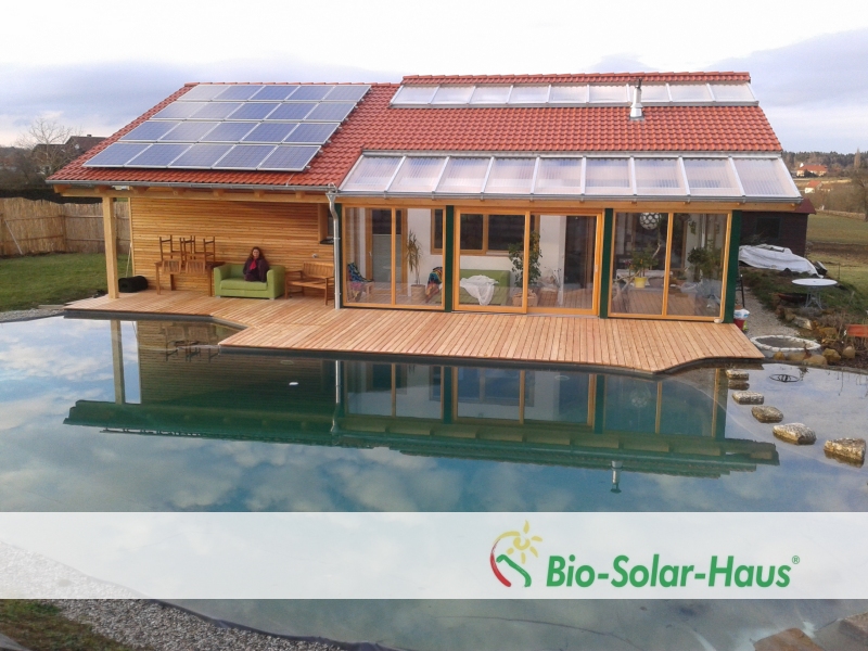 Holzhaus als Fertighaus (Foto: Bio-Solar-Haus GmbH)
