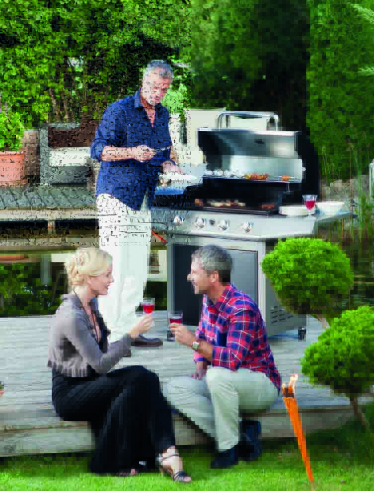 Hightech-Gasgrill sorgt mit 22 Kilowatt Power stets für die perfekte Hitze Hightech-Gasgrill sorgt mit 22 Kilowatt Power stets für die perfekte Hitze
