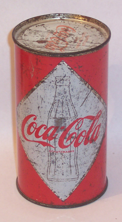 Kultverpackung für Kultgetränk: Die erste Coca-Cola in der Getränkedose. (Quelle: Sven Riemer) Kultverpackung für Kultgetränk: Die erste Coca-Cola in der Getränkedose. (Quelle: Sven Riemer)