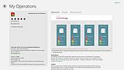 My Operations im Windows Store