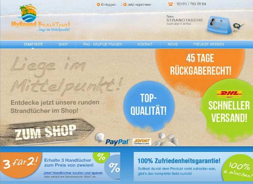 MyRoundBeachTowel Online Shop MyRoundBeachTowel Online Shop