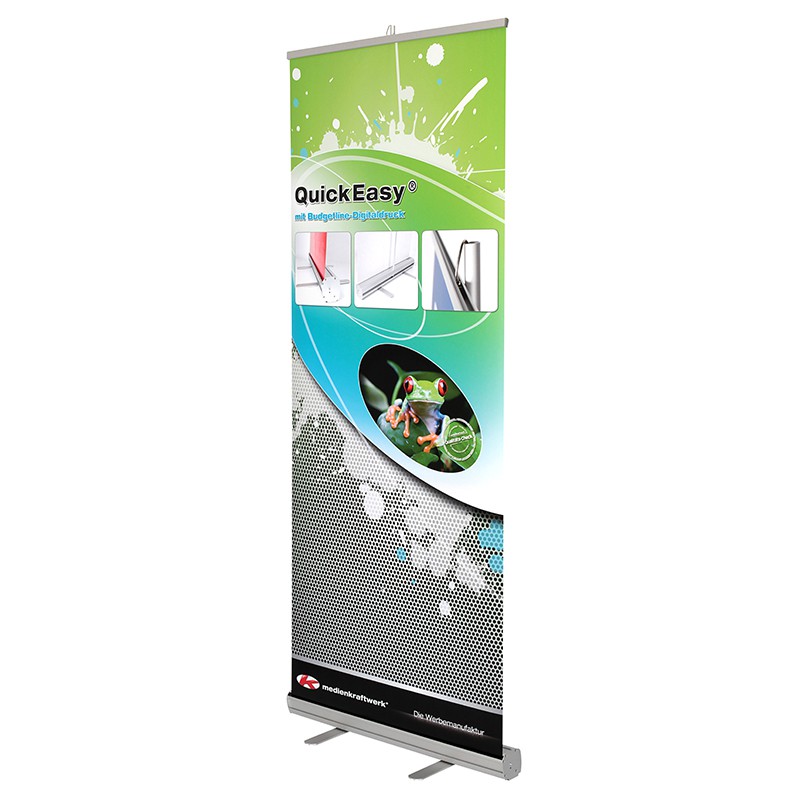 QuickEasy ® 1 85/200 Set - das günstige RollUp Display QuickEasy ® 1 85/200 Set - das günstige RollUp Display