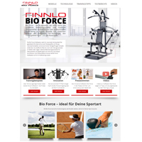 Das neue Onlineportal für die Bio Force Kraftstation Das neue Onlineportal für die Bio Force Kraftstation