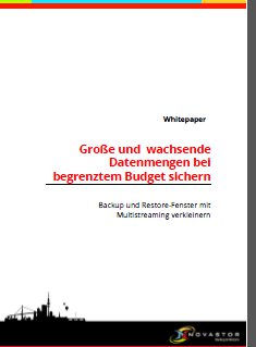 Backup wachsender Datenmengen bei begrenztem Budget Backup wachsender Datenmengen bei begrenztem Budget