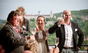 Bürgermeister Dr. Adolf Bauer, Sandra und Volker Hein