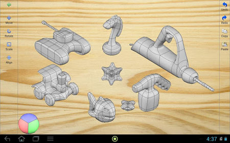 SubDivFormer: Mit der neuen App von ASCON können 3D-Objekte mobil modelliert werden