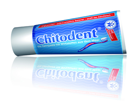 Chitodent homöopathieverträgliche Zahnpasta mit Chitosan BDIH zertifiziert