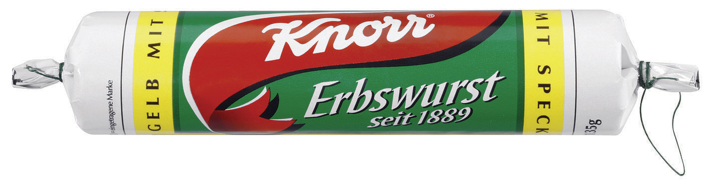 KNORR Erbswurst aktuell KNORR Erbswurst aktuell