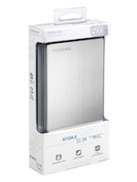 Toshiba-Festplatte STOR.E SLIM FOR MAC (Bild: Toshiba)