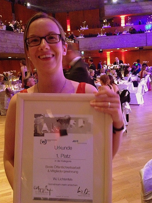 Die PR-Kampagne von Katharina Zahner gewann den WJ-Bayern-PR-Award.