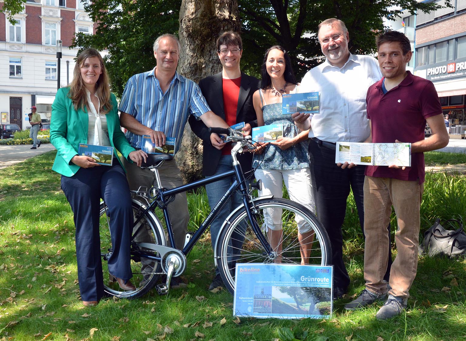 Christina Beckers, Thomas Mertens, Grischa Begaß, Anne Schüssler, Uwe Zink und Robin Sybertz