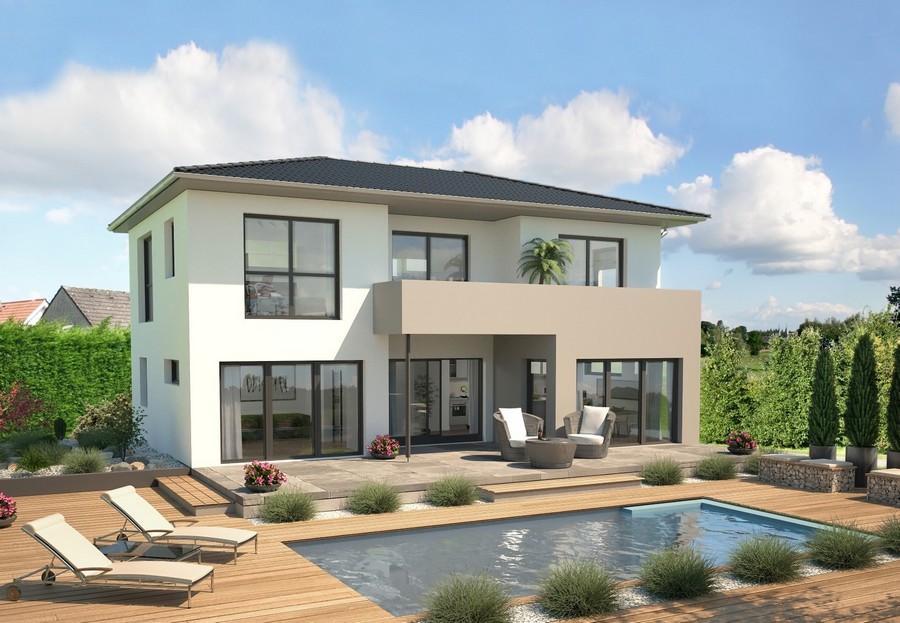 Vereint architektonische Eleganz, Energieeffizienz und Wohnkomfort: das Aktionshaus Top Star S 148 E Vereint architektonische Eleganz, Energieeffizienz und Wohnkomfort: das Aktionshaus Top Star S 148 E