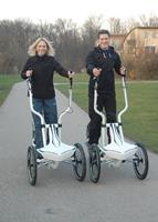 Georg Saladin und Maike Guthier auf dem FreeCross Georg Saladin und Maike Guthier auf dem FreeCross