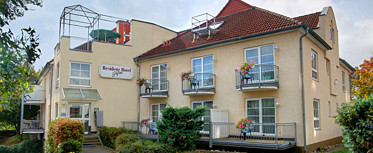 Frontansicht des Residenz Hotel Giessen Frontansicht des Residenz Hotel Giessen