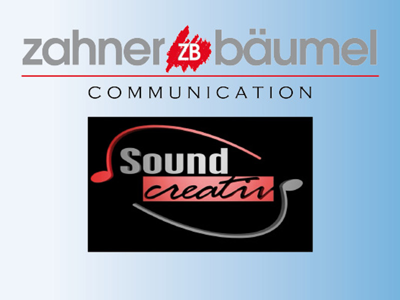 Logo-Design der 4. Dimension: Zahner Bäumel Communication und Sound creativ kooperieren. Logo-Design der 4. Dimension: Zahner Bäumel Communication und Sound creativ kooperieren.