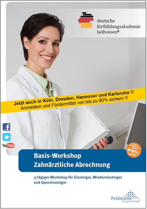 Basis-Workshop für zahnärztliche Abrechnung
