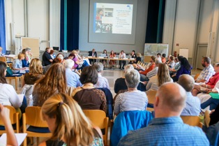 Blick in den Tagungsraum in Dortmund.