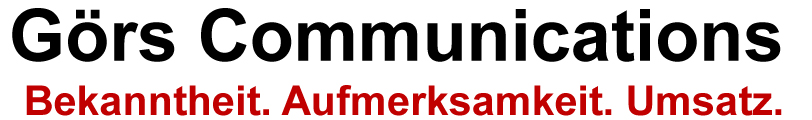 Kommunikations-, Werbe- und PR-Agentur Görs Communications (Hamburg / Metropolregion Hamburg